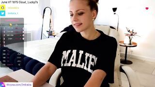 Watch ImKeira Top Porn Video [Myfreecams] - blue eyes, cum, blonde, beautiful, big boobs