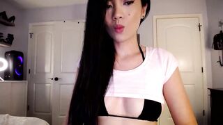 Watch AsianLuv_4U HD Porn Video [Myfreecams] - Asian, Shaved, Stroking, Smile, Thongs