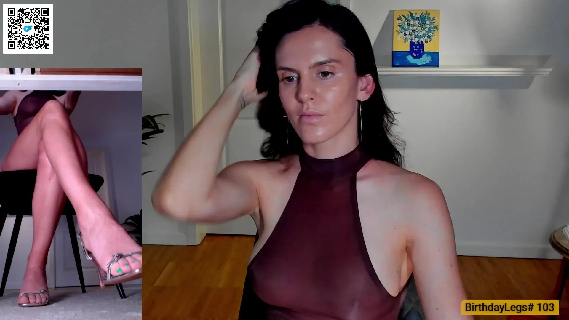 LegswAttitude HD Porn Video [Myfreecams] - crazy, long hair, cute eyes,  Underdesk, personality