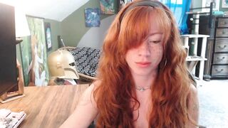 Watch AstraeaSiren Top Porn Video [Myfreecams] - Flirty, Redhead, Tattoo, Fit, Long hair