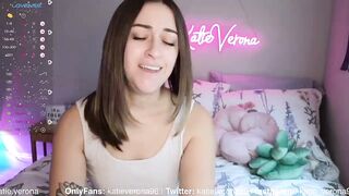 Watch KatieVerona96 New Porn Video [Myfreecams] - smart, small breasts, masturbation, horny, girl next door