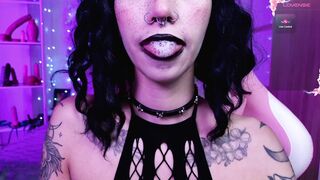 leylanoir_02 Leaked Porn Video [Chaturbate] - saliva, feet, deepthroat, skinny, goth