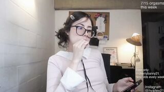 Watch cherrybunny21 Cam Porn Video [Chaturbate] - hairy, tender, student, young, spit