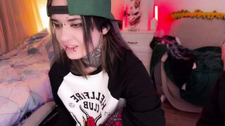 Watch ripper_66 Best Porn Video [Chaturbate] - tease, tattoo, shy, smalltits, goth