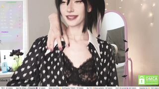 Watch sweetuniporn HD Porn Video [Chaturbate] - cosplay, shy, blonde, skinny, goth