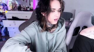 Watch ripper_66 HD Porn Video [Chaturbate] - tease, tattoo, shy, smalltits, goth