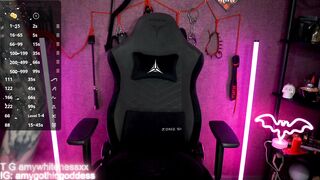 amywhitenessxx Cam Porn Video [Chaturbate] - mistress, femdom, muscle, goth, findom