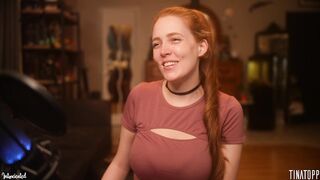 Watch tinatopp Leaked Porn Video [Chaturbate] - tease, redhead, feet, bush, bigboobs