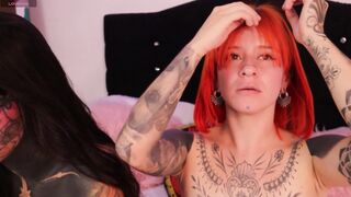 Watch fairyflexxx HD Porn Video [Chaturbate] - tattoo, couple, daddy, lesbian, goth