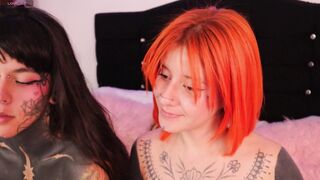 Watch fairyflexxx HD Porn Video [Chaturbate] - tattoo, couple, daddy, lesbian, goth