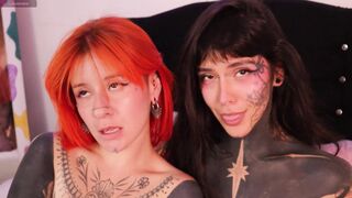 Watch fairyflexxx HD Porn Video [Chaturbate] - tattoo, couple, daddy, lesbian, goth