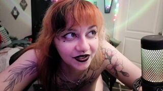 inarafoxxx Leaked Porn Video [Chaturbate] - redhead, lovense, cum, goth, cute