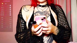 miash1ne New Porn Video [Chaturbate] - redhead, deepthroat, couple, tattoo, goth
