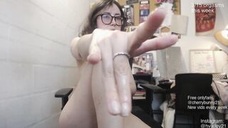 Watch cherrybunny21 Best Porn Video [Chaturbate] - hairy, tender, student, young, spit