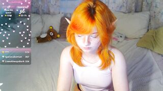 Watch yuna_jin Cam Porn Video [Chaturbate] - redhead, feet, lovense, dutch, stocking