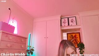 Watch CharlieWebb New Porn Video [Myfreecams] - glasses, tattoos, australian, natural tits