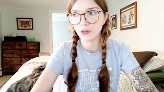 Watch jane_66 HD Porn Video [Myfreecams] - shy, glasses, quiet, tattoos, sweet