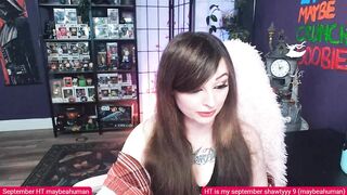 HalfAssElvira New Porn Video [Myfreecams] - supple titties, Switch, gamer, tease, fun