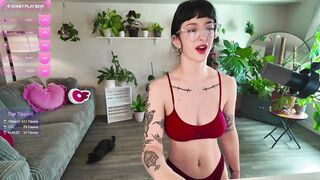 Watch Lucyluvs HD Porn Video [Myfreecams] - goth, cute, tattoos, piercings, petite