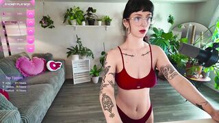 Watch Lucyluvs HD Porn Video [Myfreecams] - goth, cute, tattoos, piercings, petite