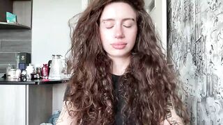 CurlyDream Cam Porn Video [Myfreecams] - new model, curly, cute, natural, petite