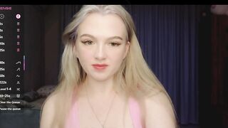 Watch small_blondee Best Porn Video [Chaturbate] - young, blonde, lush, cute, bigboobs
