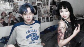 horik1ta Leaked Porn Video [Chaturbate] - couple, skinny, goth, teen, cute