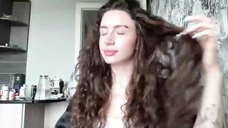 Watch CurlyDream Best Porn Video [Myfreecams] - new model, cute, smile, natural, private