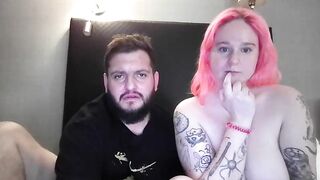 Watch bambiitenk New Porn Video [Chaturbate] - hangout, hairy, couple, shy, firstshow