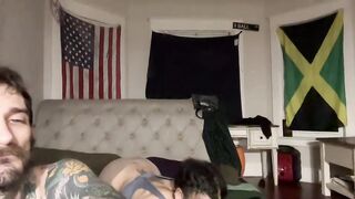 Watch vj48826 Cam Porn Video [Chaturbate] - tattoo, couple, smoke, bigcock, pvt
