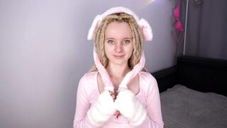 bunnka Cam Porn Video [Chaturbate] - shy, 18, blonde, skinny, teen