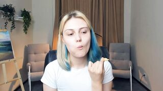 Watch angelinaholly HD Porn Video [Chaturbate] - new, shy, 18, blonde, skinny