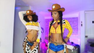 isaacoleman Leaked Porn Video [Chaturbate] - ebony, couple, lovense, squirt, skinny