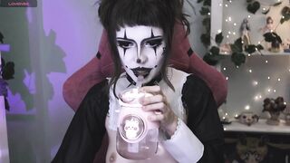 Watch gothickotik Cam Porn Video [Chaturbate] - tattoo, smoke, skinny, goth, cute