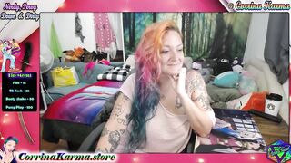 CorrinaKarma Best Porn Video [Myfreecams] - strapon, shaved, redhead, tattoos, allnatural