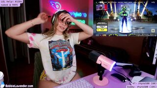 XBobbiesWorld Leaked Porn Video [Myfreecams] - blonde, tight, fortnite, squirt, ethletic