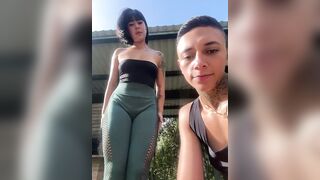 Watch VictoriaEva New Porn Video [Stripchat] - outdoor, topless-latin, squirt, fisting, brunettes