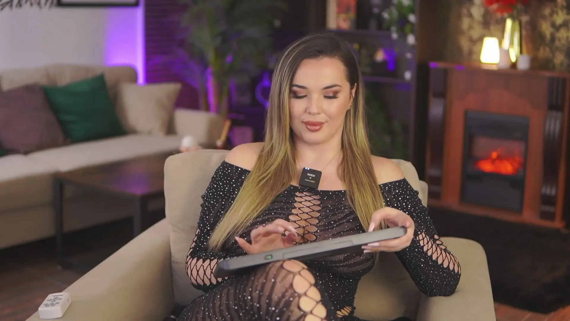 Eva's ultimate seductive gaze