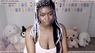 NikkyNyxx New Porn Video [Myfreecams] - Cute, Ebony, Writer, Sarcastic, Spanking