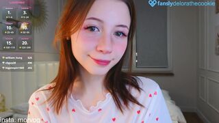 Watch delorathecookie Best Porn Video [Chaturbate] - young, 18, lovense, cute, petite