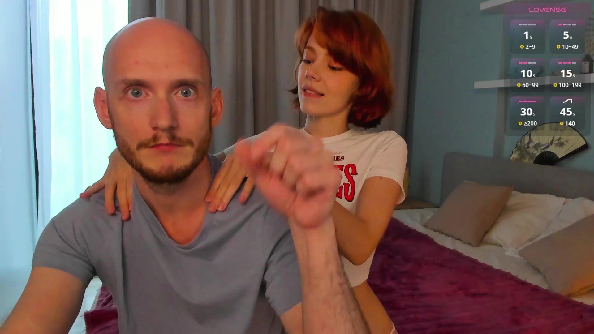 Watch maypeach HD Porn Video [Chaturbate] - redhead, young, lovense,  skinny, cute