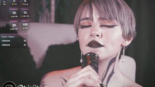 Watch abril__colen Top Porn Video [Chaturbate] - cosplay, deepthroat, tattoo, fuckmachine, goth