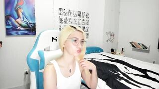 AnnaTame Cam Porn Video [Myfreecams] - slut, blonde, chastity, tight pussy, ass worship