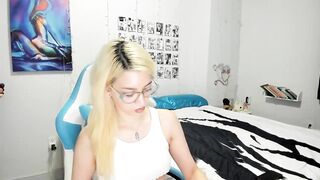 AnnaTame Cam Porn Video [Myfreecams] - slut, blonde, chastity, tight pussy, ass worship