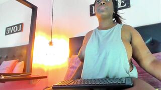 danna_sttone Leaked Porn Video [Stripchat] - anal-creampie, creampie, sex-toys, ebony-dildo-or-vibrator, topless-ebony
