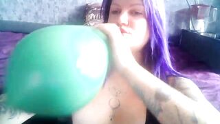 Watch QueenBalloons Leaked Porn Video [Myfreecams] - mastrubation, ass, stockings, blow, balloons