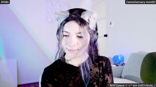 Catwave Top Porn Video [Myfreecams] - natural, alternative, brunette, gamer, creative