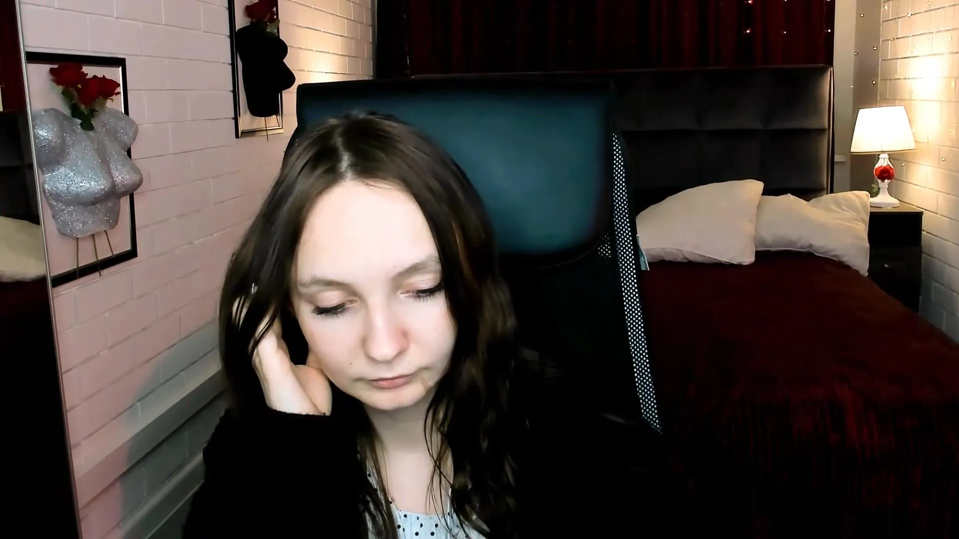 AmeliaMalina Cam Porn Video [Stripchat] - role-play-teens, brunettes-teens, office, asmr, tattoos-teens