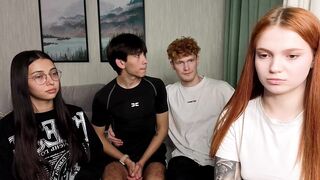 Watch _reverse_gang_ Best Porn Video [Chaturbate] - couple, bigass, smalltits, sex, cum