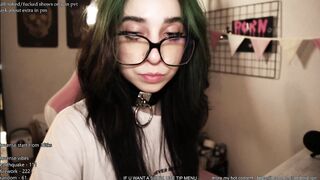 Watch b0pppo Leaked Porn Video [Chaturbate] - glasses, deepthroat, kinky, goth, teen